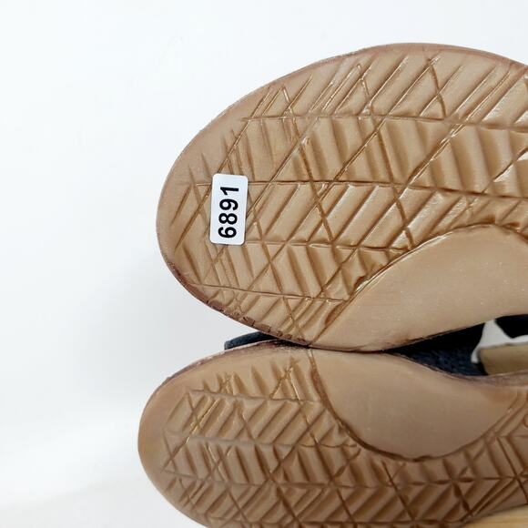 Miz Mooz Sandals Womens 37 Fifi Black Leather Boho Bootie Ankle Strap Shoes - Picture 11 of 11